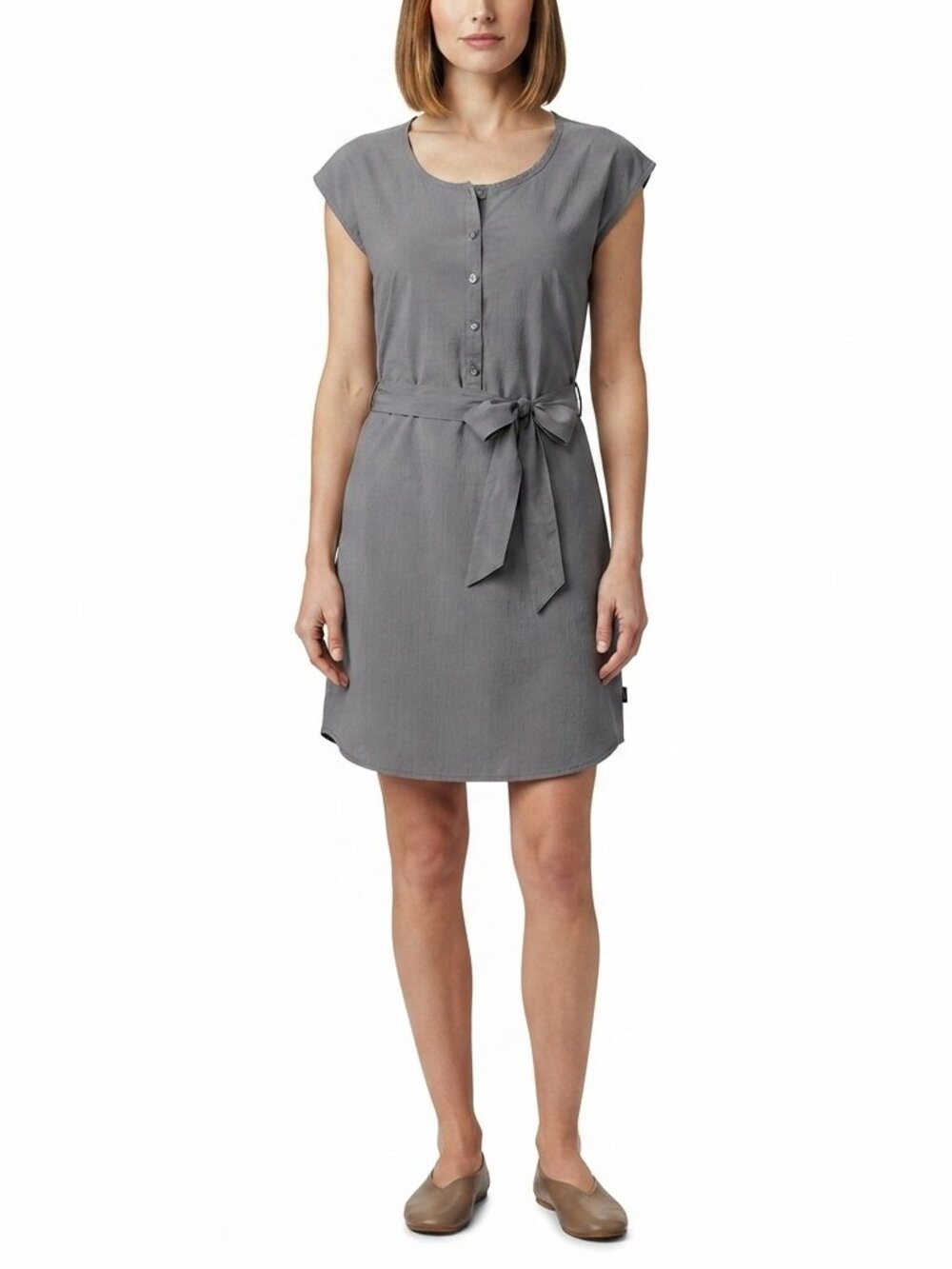 Mountain Hardware "Citypass" Manta Gray Travel Dress- Sz. Sm